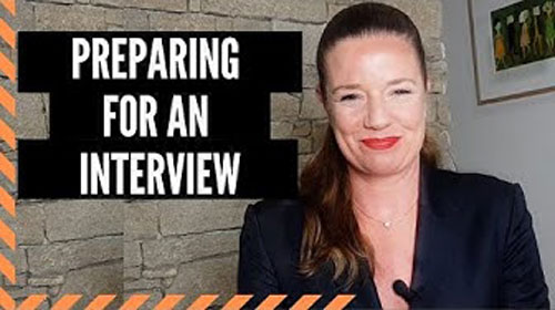 Preparing for an interview